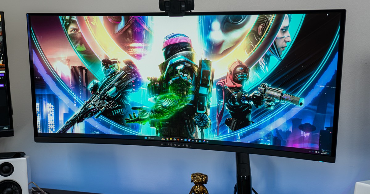 Alienware 34 Curved QD-OLED Gaming Monitor (AW3423DWF), 55% OFF