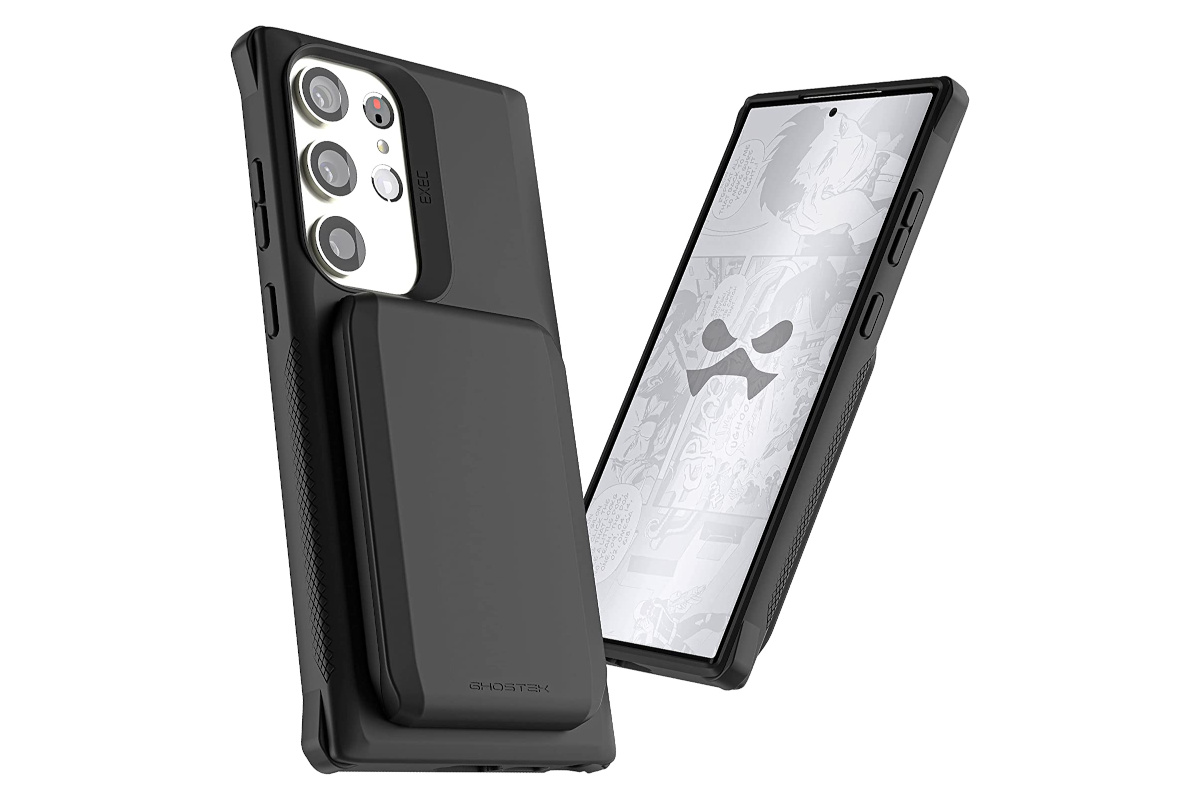 Samsung Galaxy S23 Ultra case black CASEOLOGY PARALLAX
