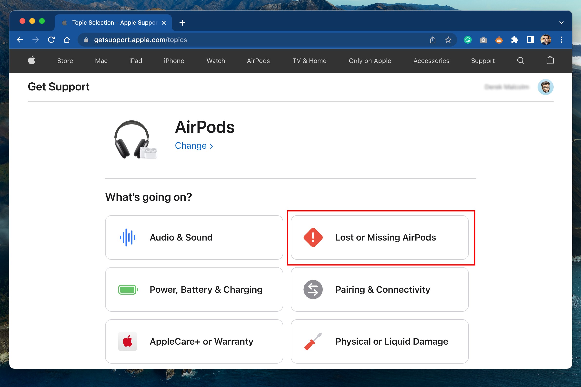 Applecare cover lost airpods hot sale