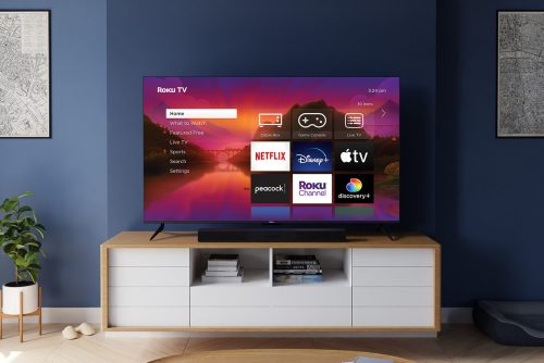 Roku 65 Class Plus Series QLED 4K Smart RokuTV 65R6A5R - Best Buy