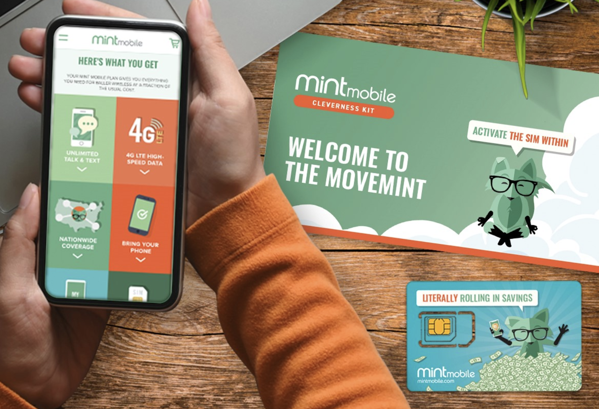 Mint Mobile – 4GB Phone Plan – 3 Months of Wireless Service $22.50 (Reg. $45)  at Best Buy