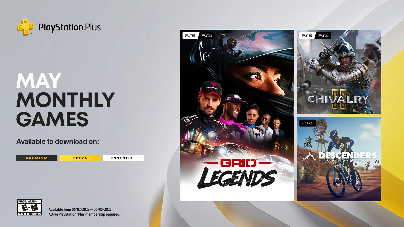 Jeux PS Plus de mai.