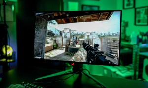 Counter Strike running on the Asus ROG Swift PG27AQDM.