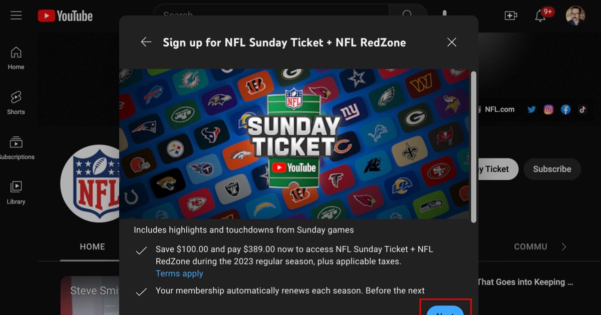 Nfl Sunday Ticket Free Trial How To Watch Free For A Week