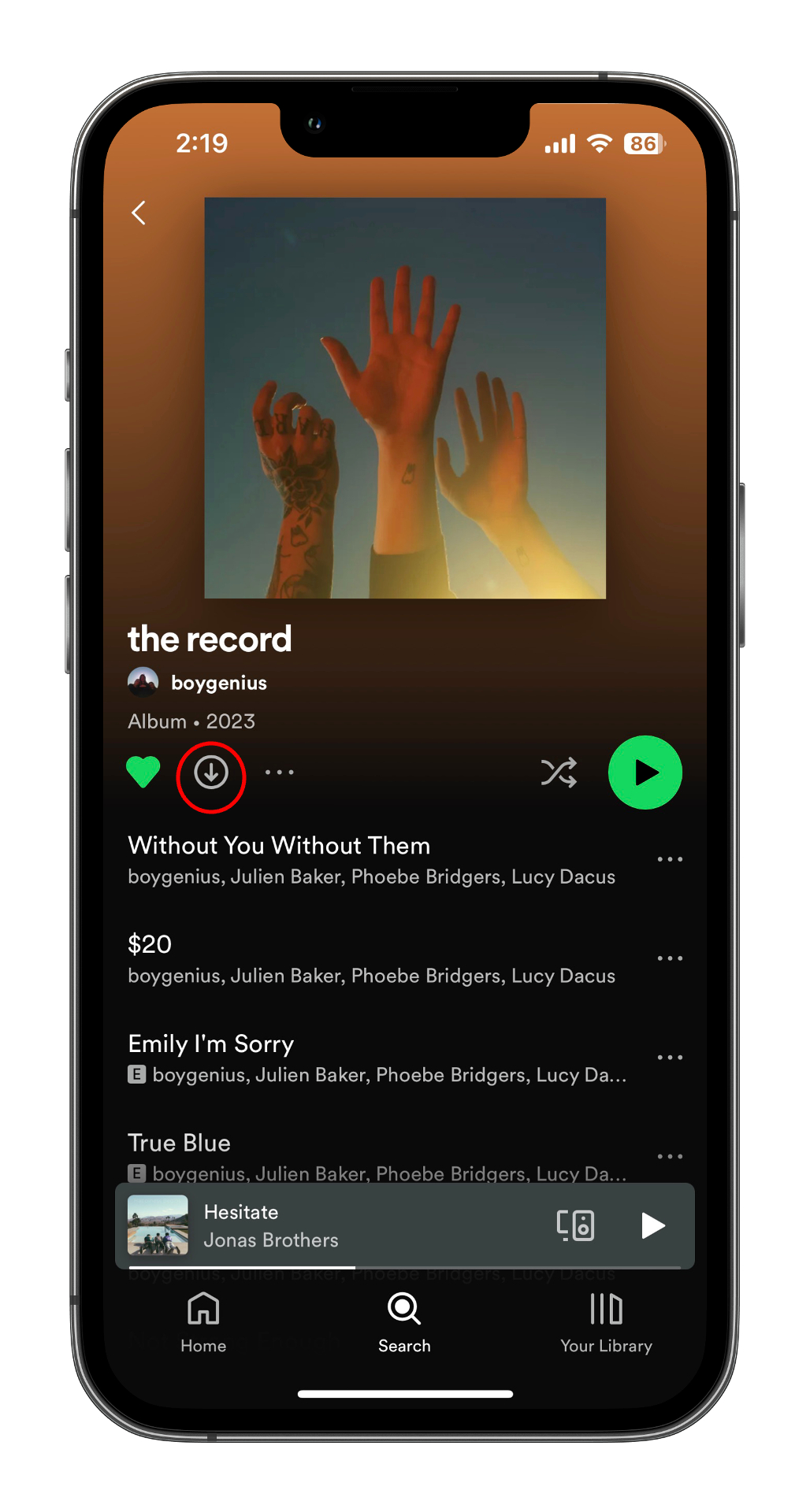 How to download music from Spotify for offline listening