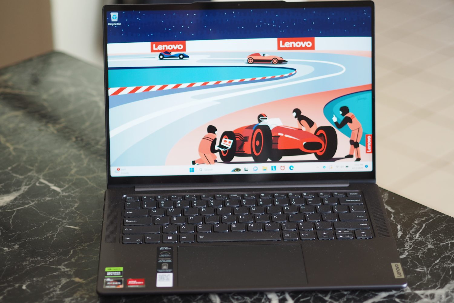 Lenovo Slim Pro 7 review fast affordable thin and light