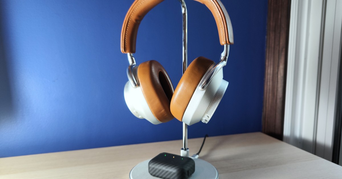 Master & Dynamic's headphone stand: expensive but unique