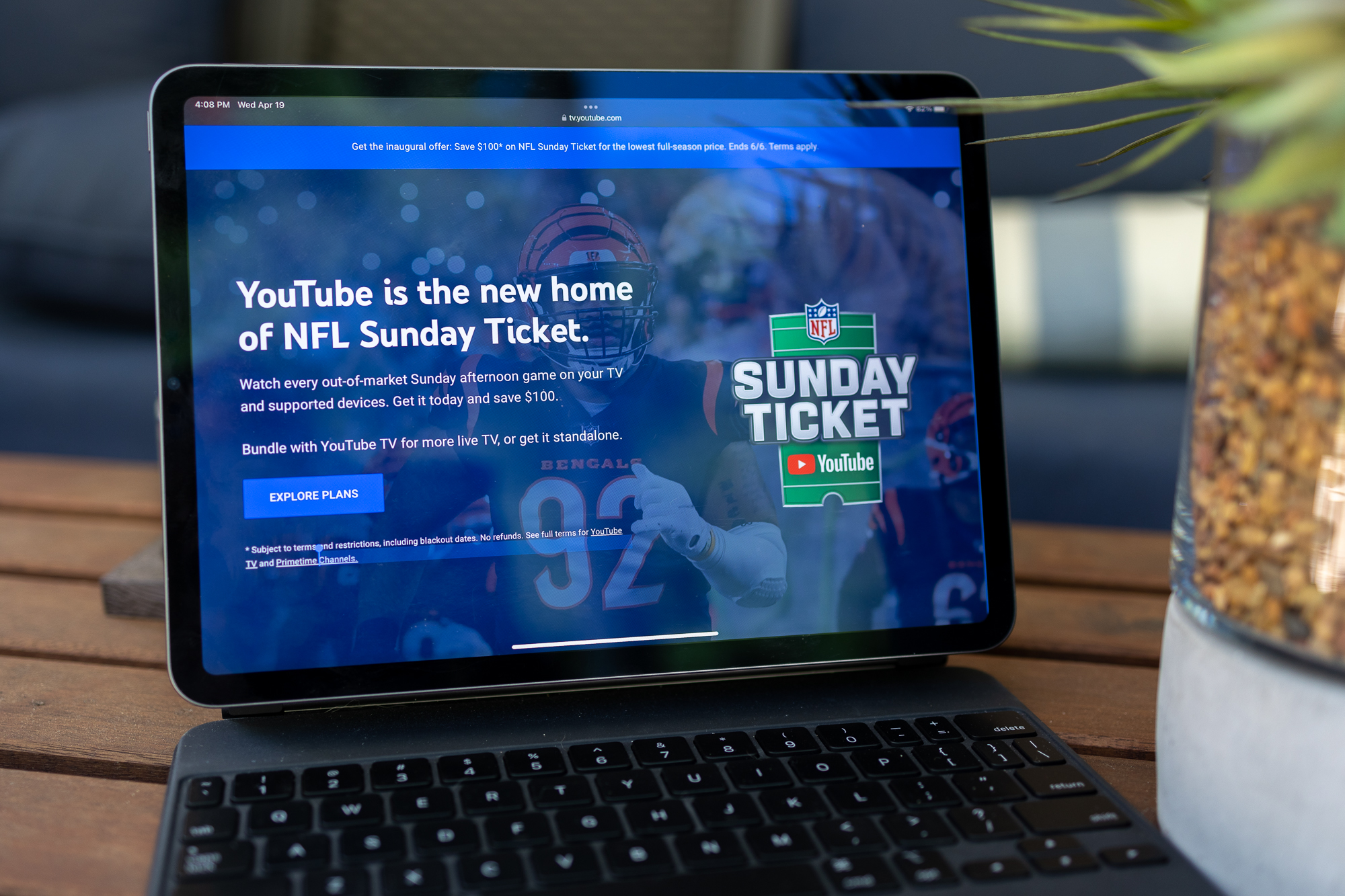 Live Blogging NFL Sunday Ticket on  : Streams Live