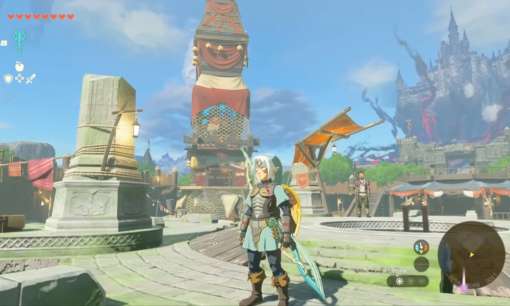 Link wearing the fierce Diety set.