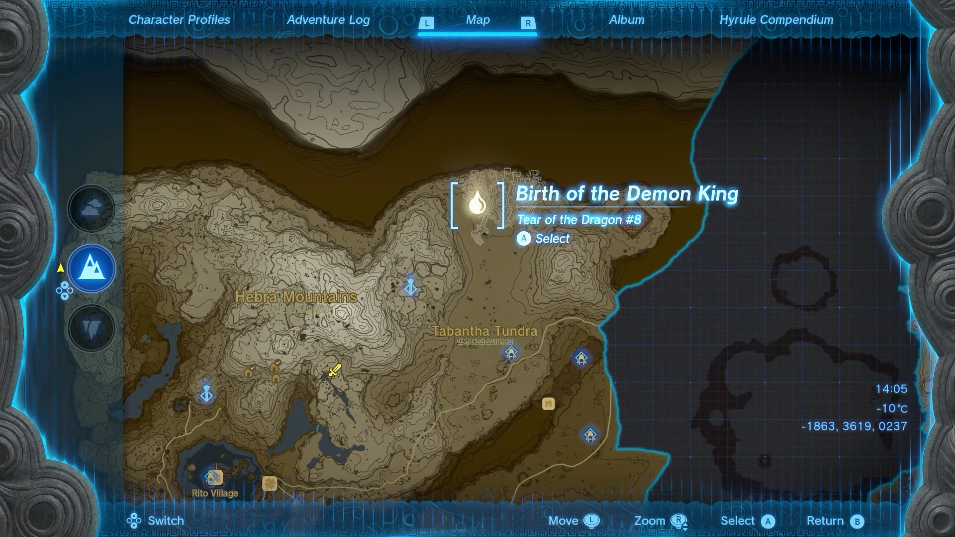 Zelda: Tears Of The Kingdom: All Dragon Tears, Memory Locations - Geoglyphs  Map