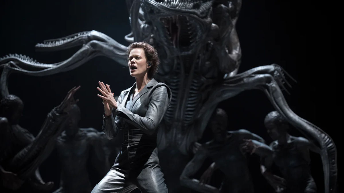 No exactamente Ellen Ripley en Aliens: The Musical.