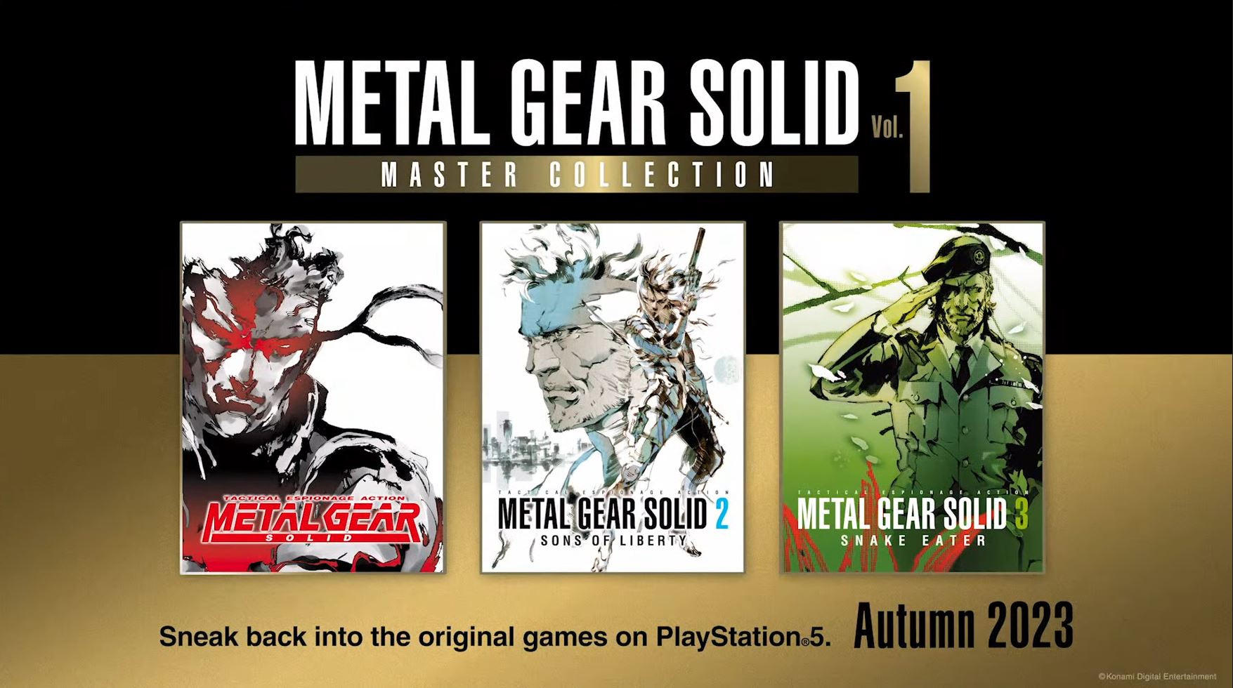 Metal Gear Solid collection has two more games than expected