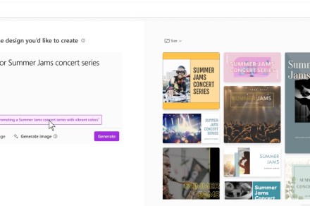 Microsoft’s new Designer app makes generative AI dead simple