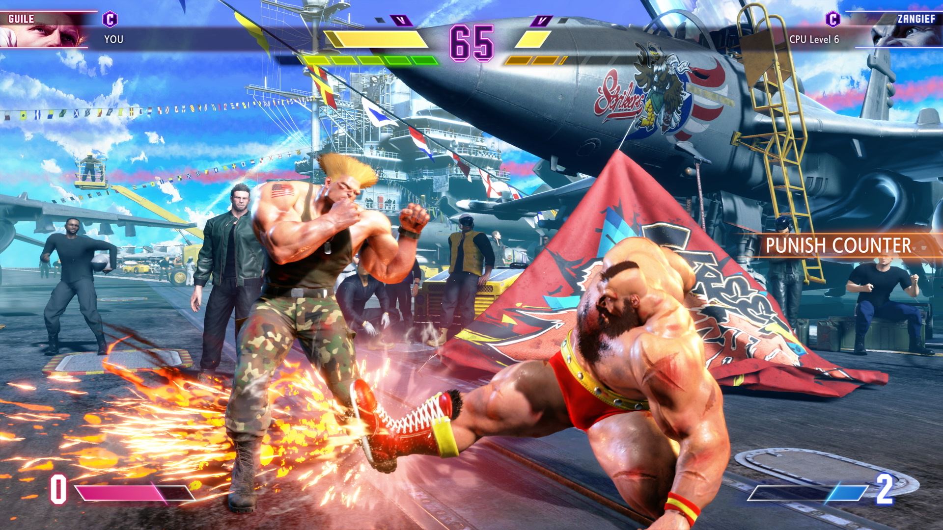 If ya wanna style on your opponent with 3 bars, here's a fun Guile