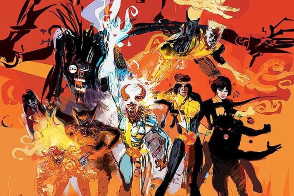 Un equipo de héroes lucha en "Los Nuevos Mutantes".