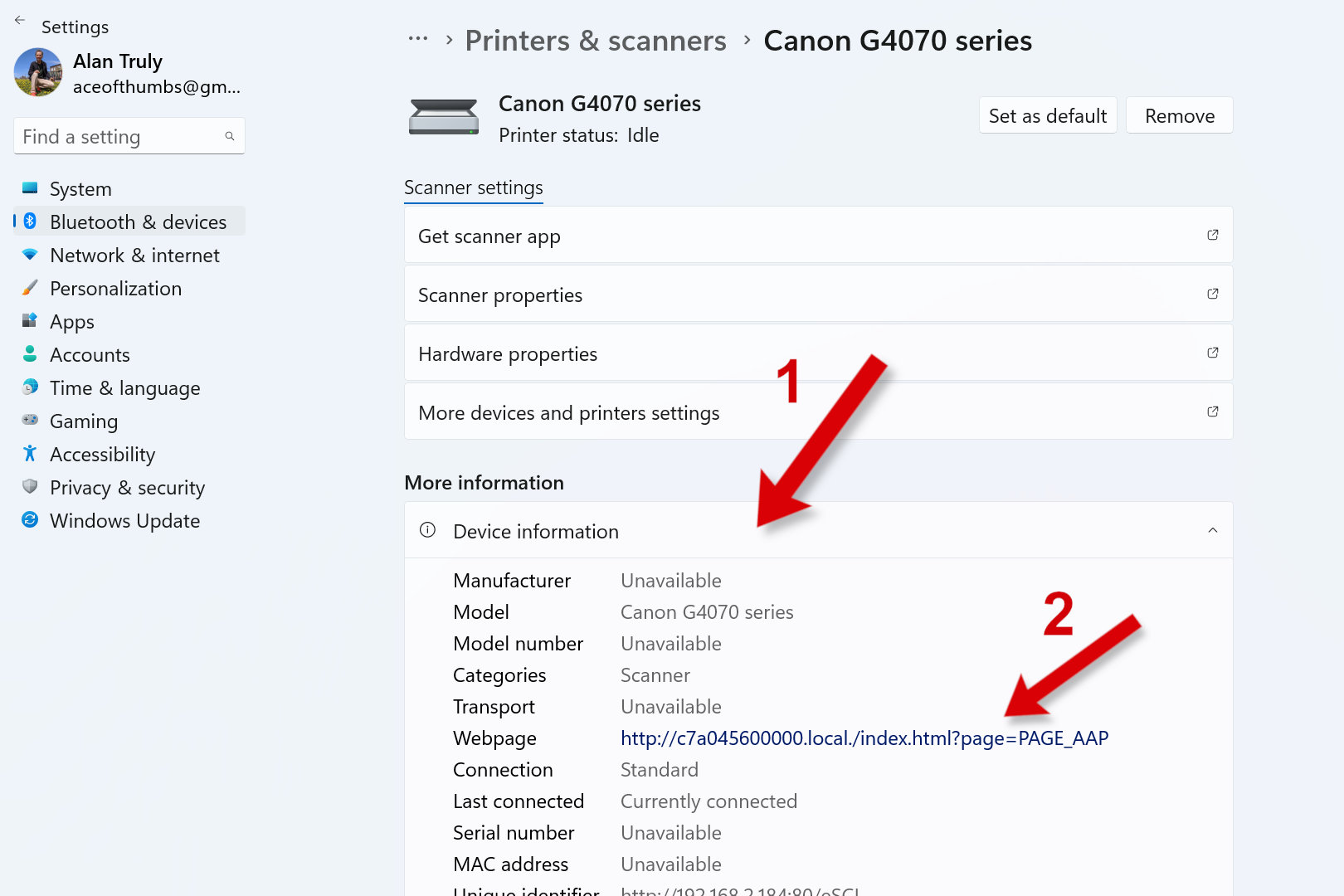 How to check ink levels on an HP, Canon, Epson, or Brother printer