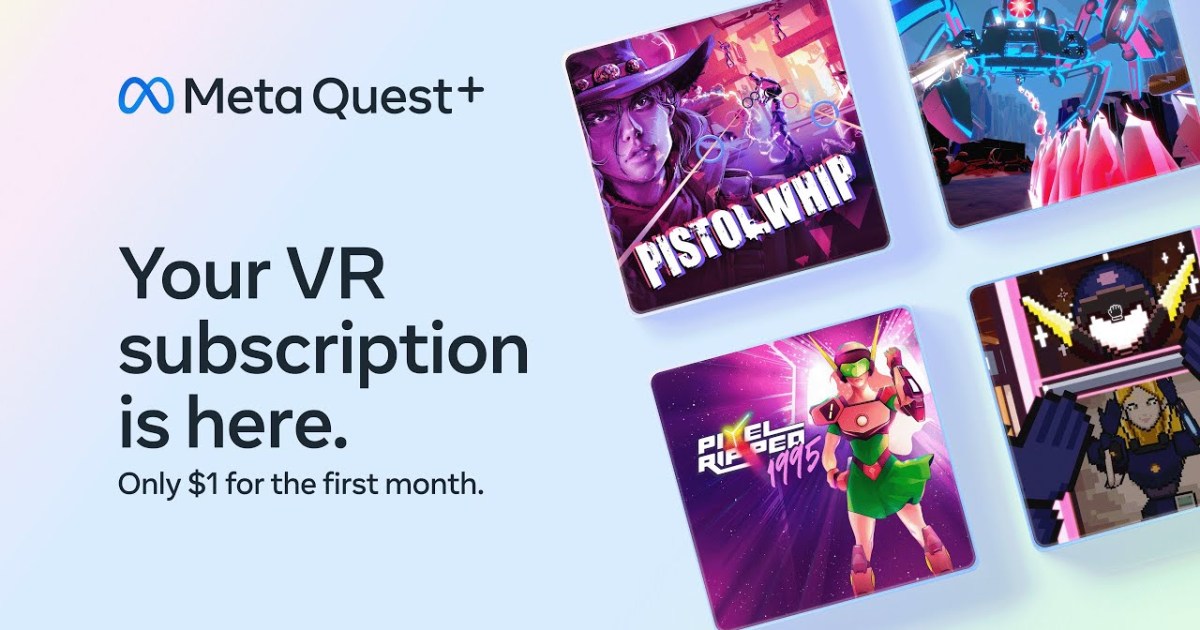 Meta takes on PS Plus and Xbox Live Gold with Quest+ subscription