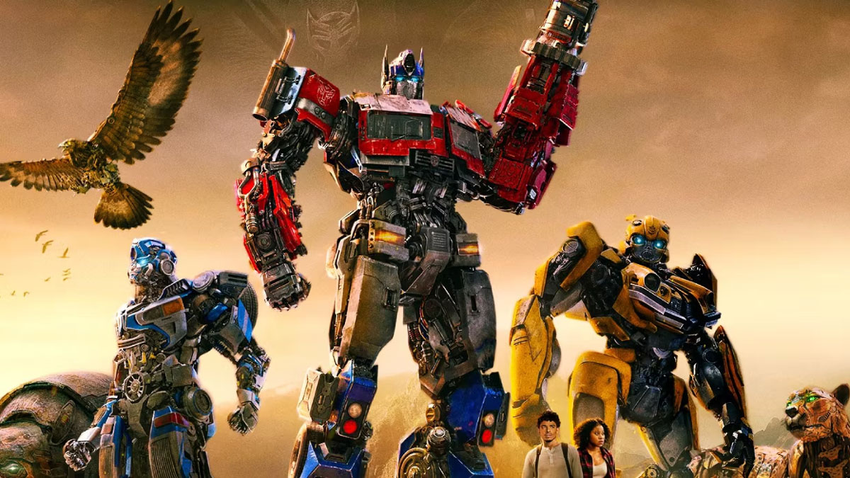 The robots in disguise from Transformers: Rise of the Beasts.