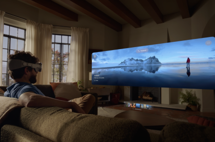 Apple Vision Pro brings TV, 3D movies to a massive, 100-foot-wide screen