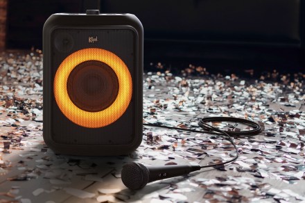 Klipsch cranks up the karaoke with its first wireless party speakers