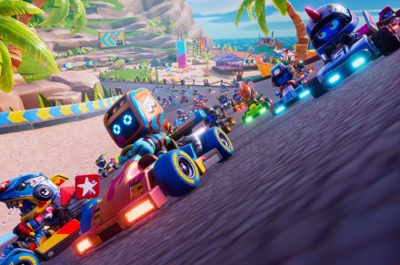 Stampede: Racing Royale turns Mario Kart into a 60-player battle royale