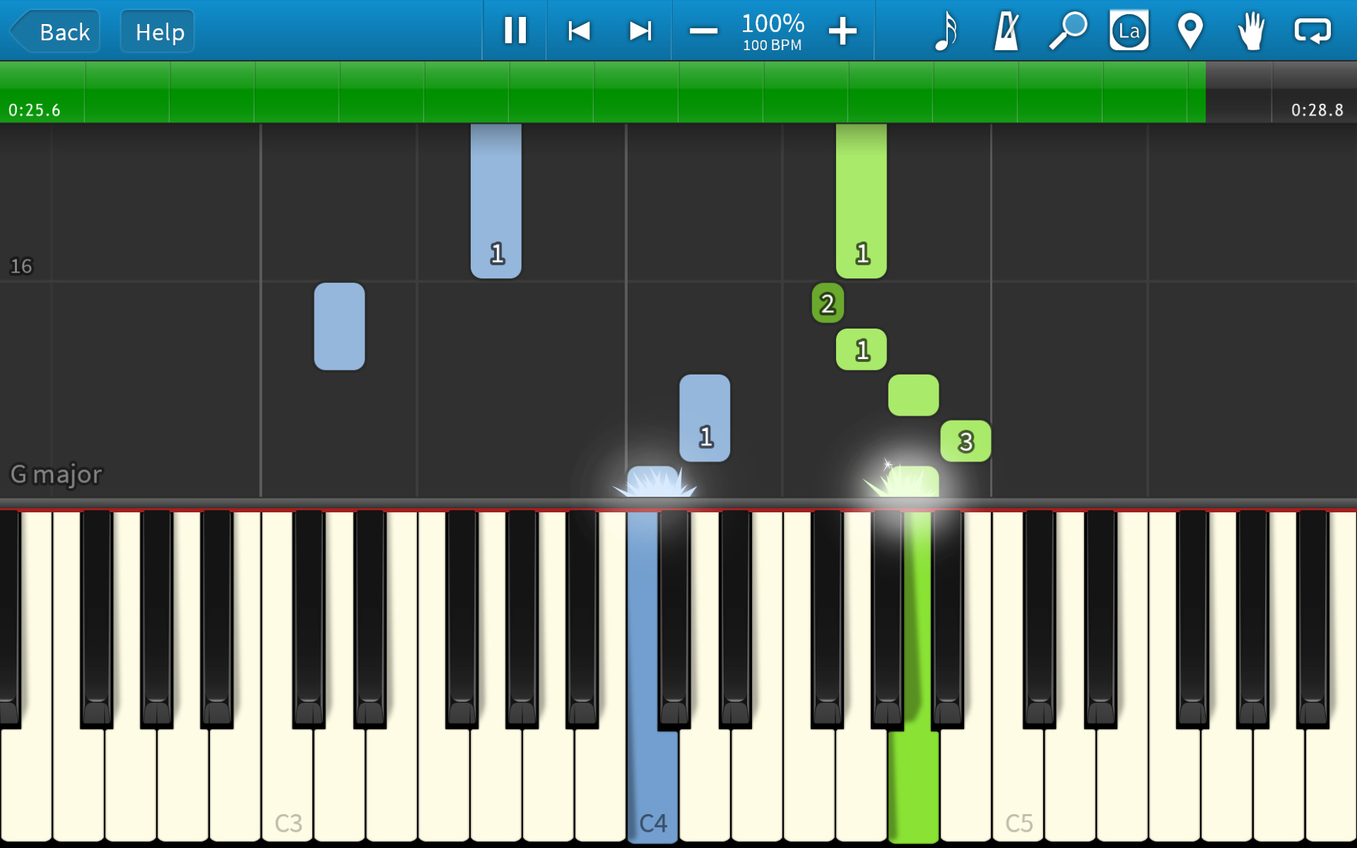 Best app to store learn play piano