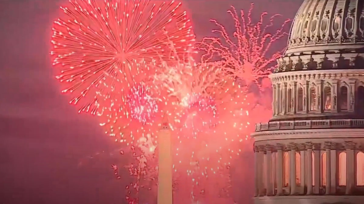 When to watch CNN's The Fourth in America fireworks special