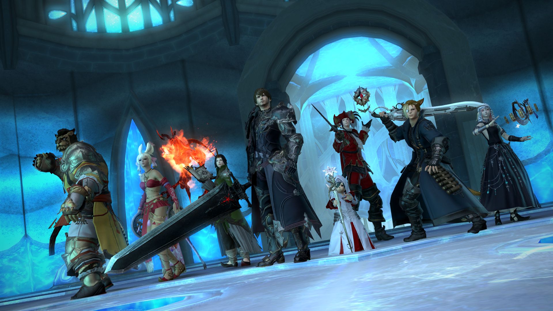 A screenshot of Final Fantasy XIV running on Xbox.