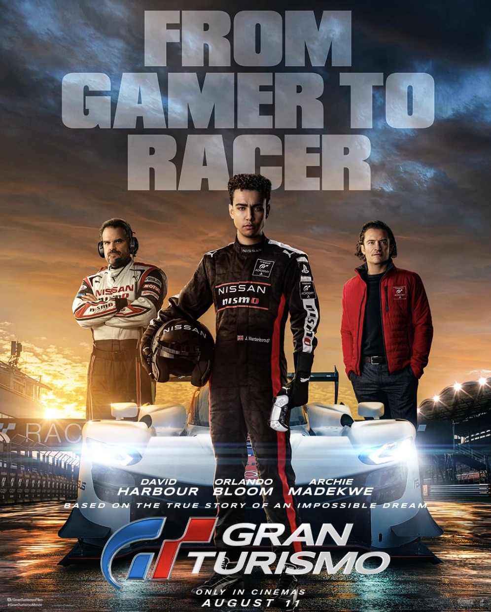 First Gran Turismo movie trailer spotlights the 'gamer to racer