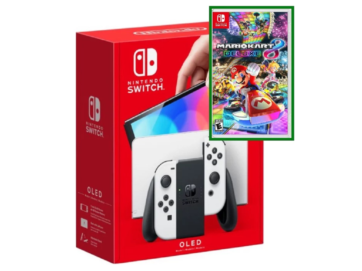 Nintendo Switch OLED with Mario Kart 8 Deluxe is discounted today ...