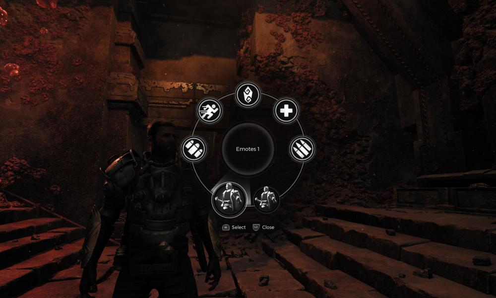 Emote wheel in Remnant 2