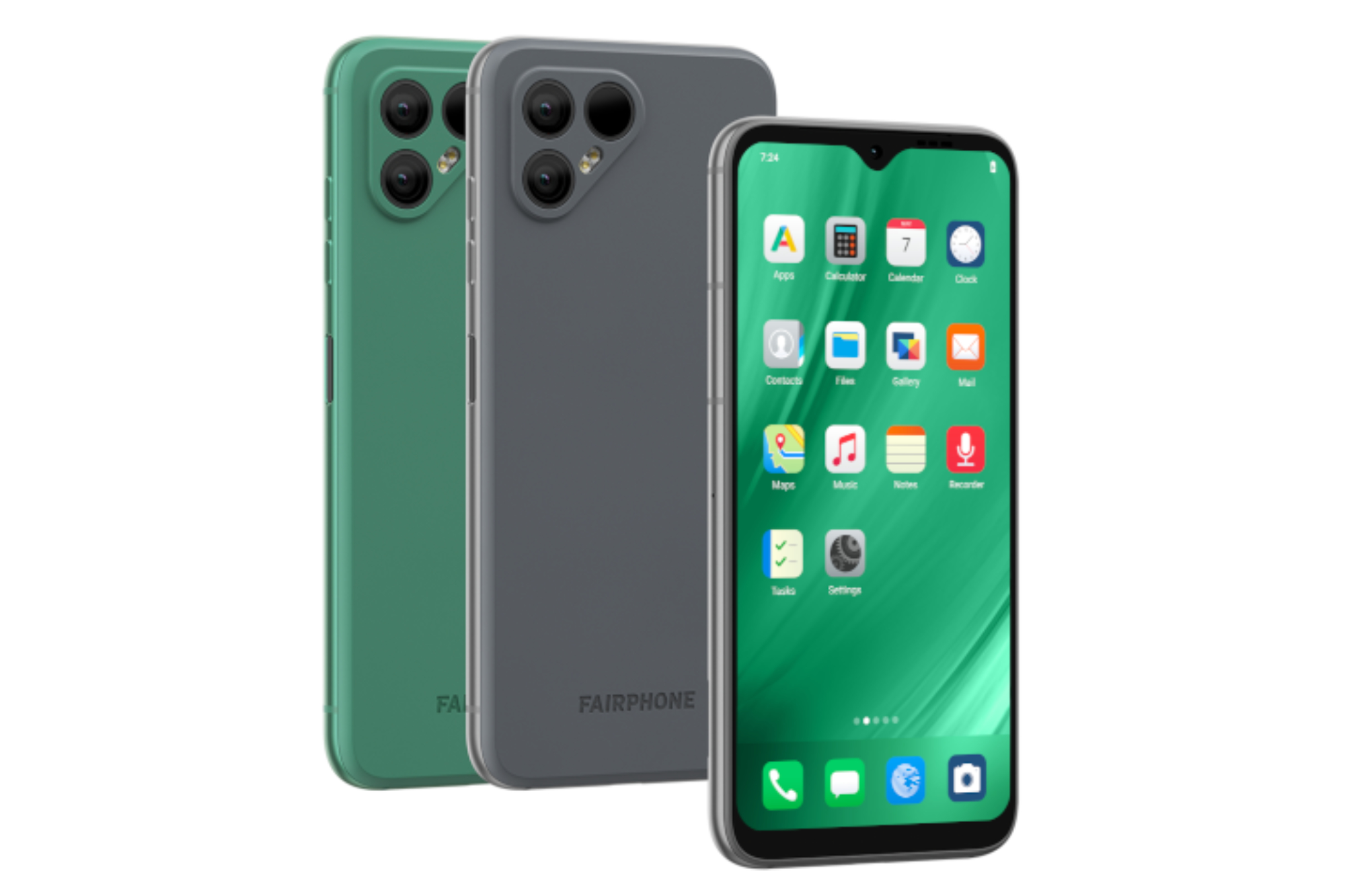 An official render of the Fairphone 2.