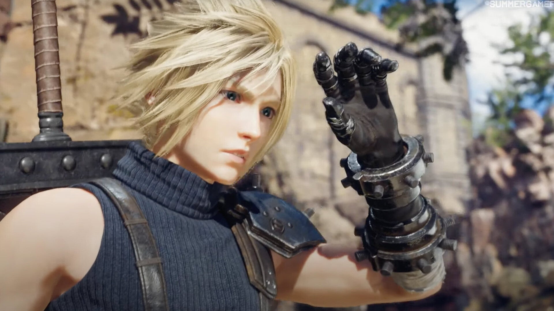 Cloud from Final Fantasy VII Rebirth.