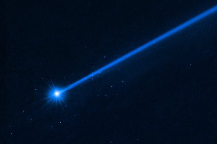 Hubble observes a cluster of boulders around impacted asteroid Dimorphos