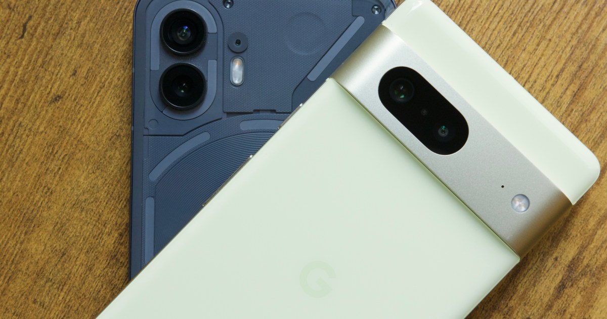 Nothing Phone 2 vs. Google Pixel 7: which 9 phone is best?