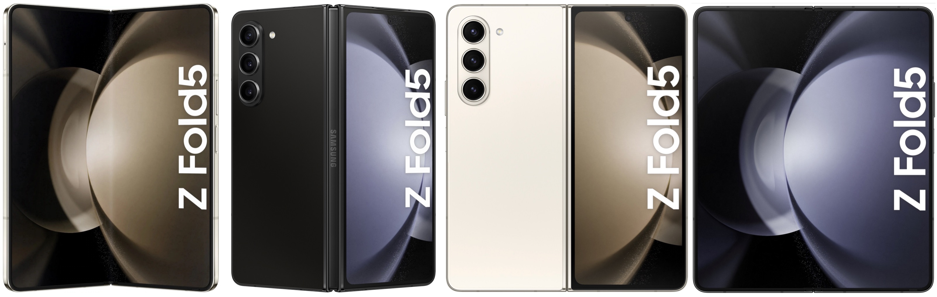 Renders of the Samsung Galaxy Z Fold 5.