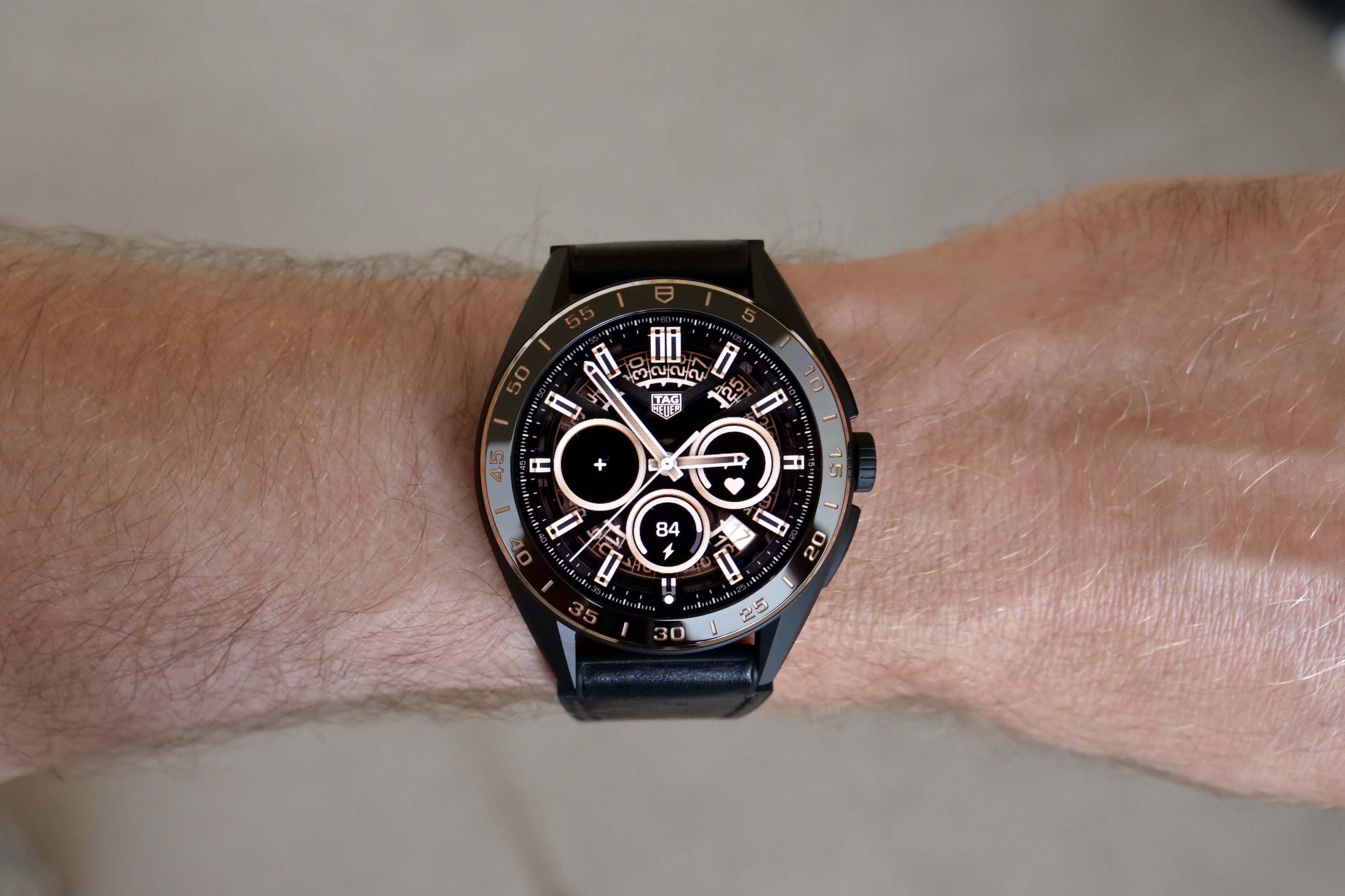 TAG Heuer Connected Golden Bright x Bright Black