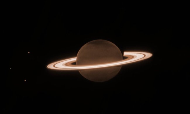 NASA Space Technology Saturn captured by the James Webb Space Telescope