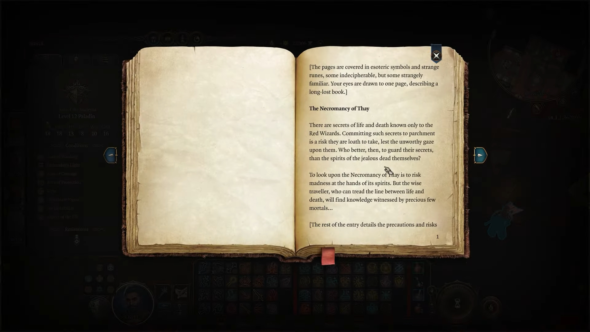 Baldur's Gate 3: What To Do With The Necromancy of Thay Book