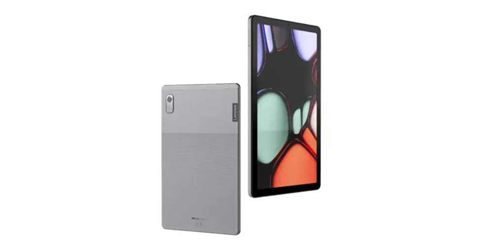 La Lenovo Tab M9 sur fond blanc.