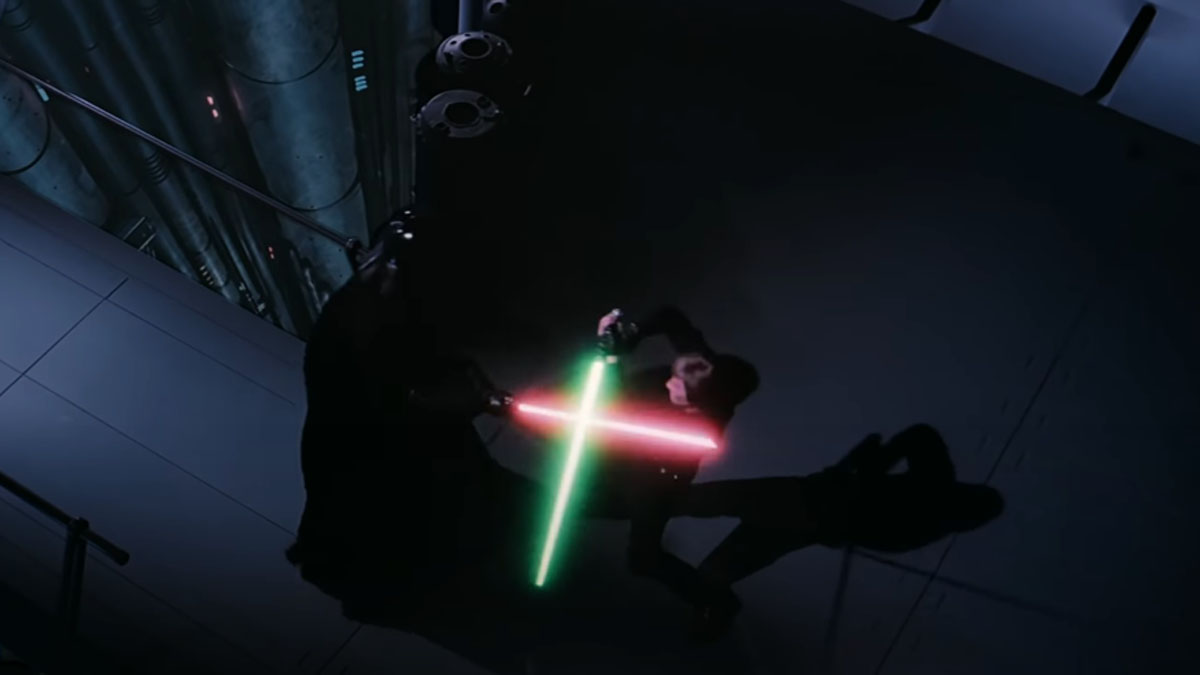 luke skywalker vs darth vader return of the jedi