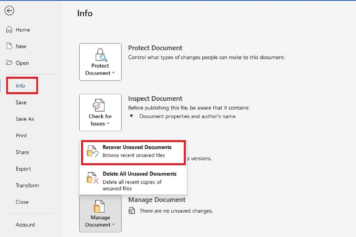 How to recover unsaved Word documents on Windows and Mac Digital