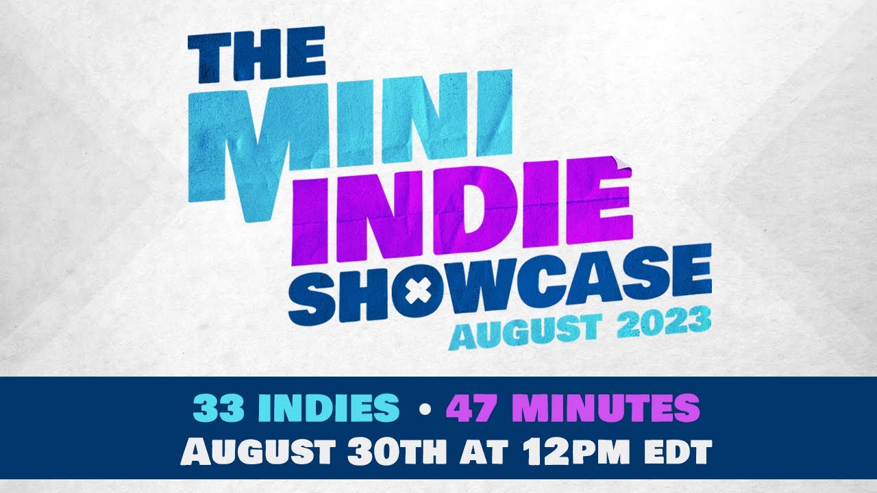 Arte principal do The Mini Indie Showcase.