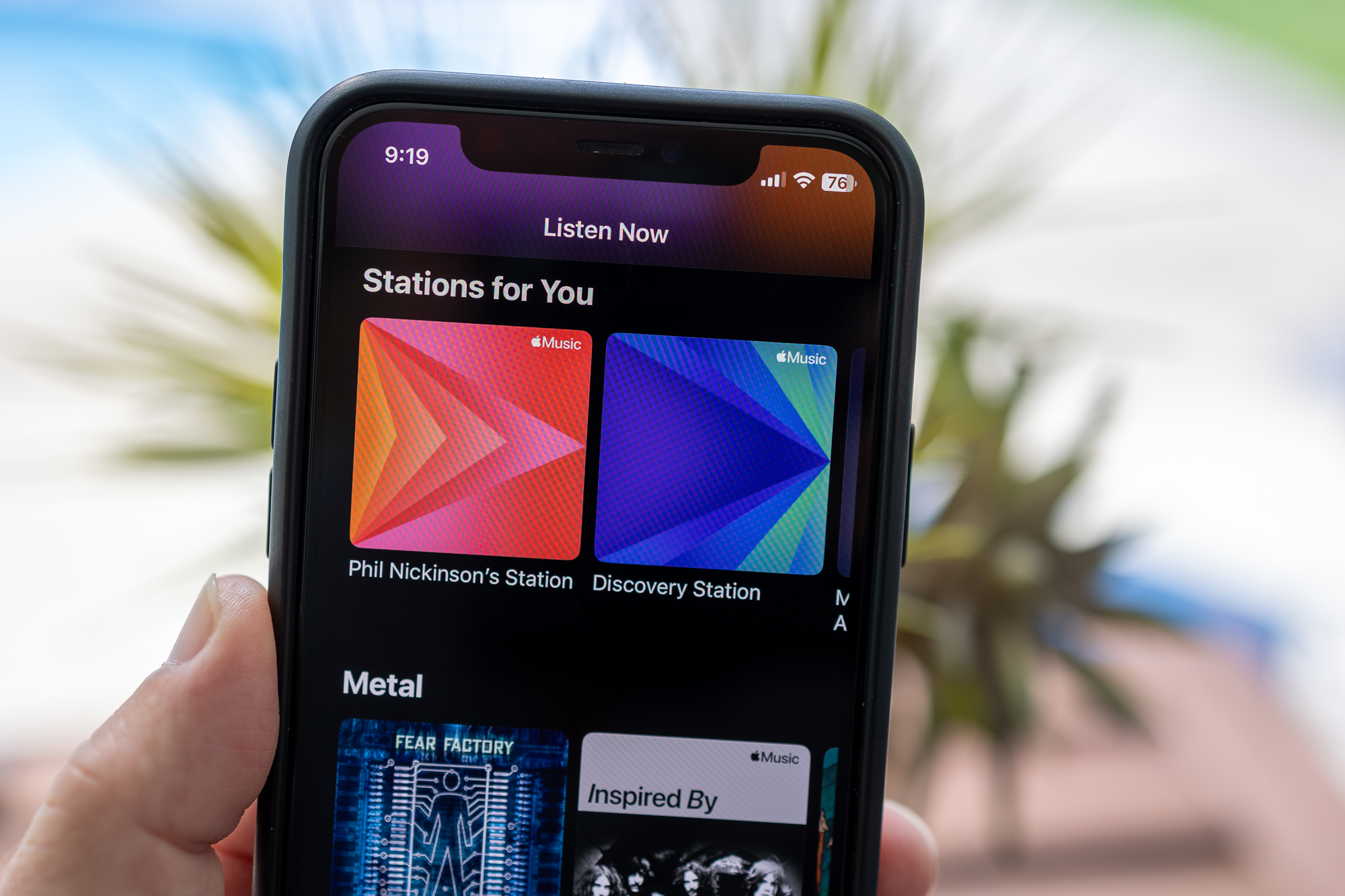 Apple Music Discovery Station на iPhone.