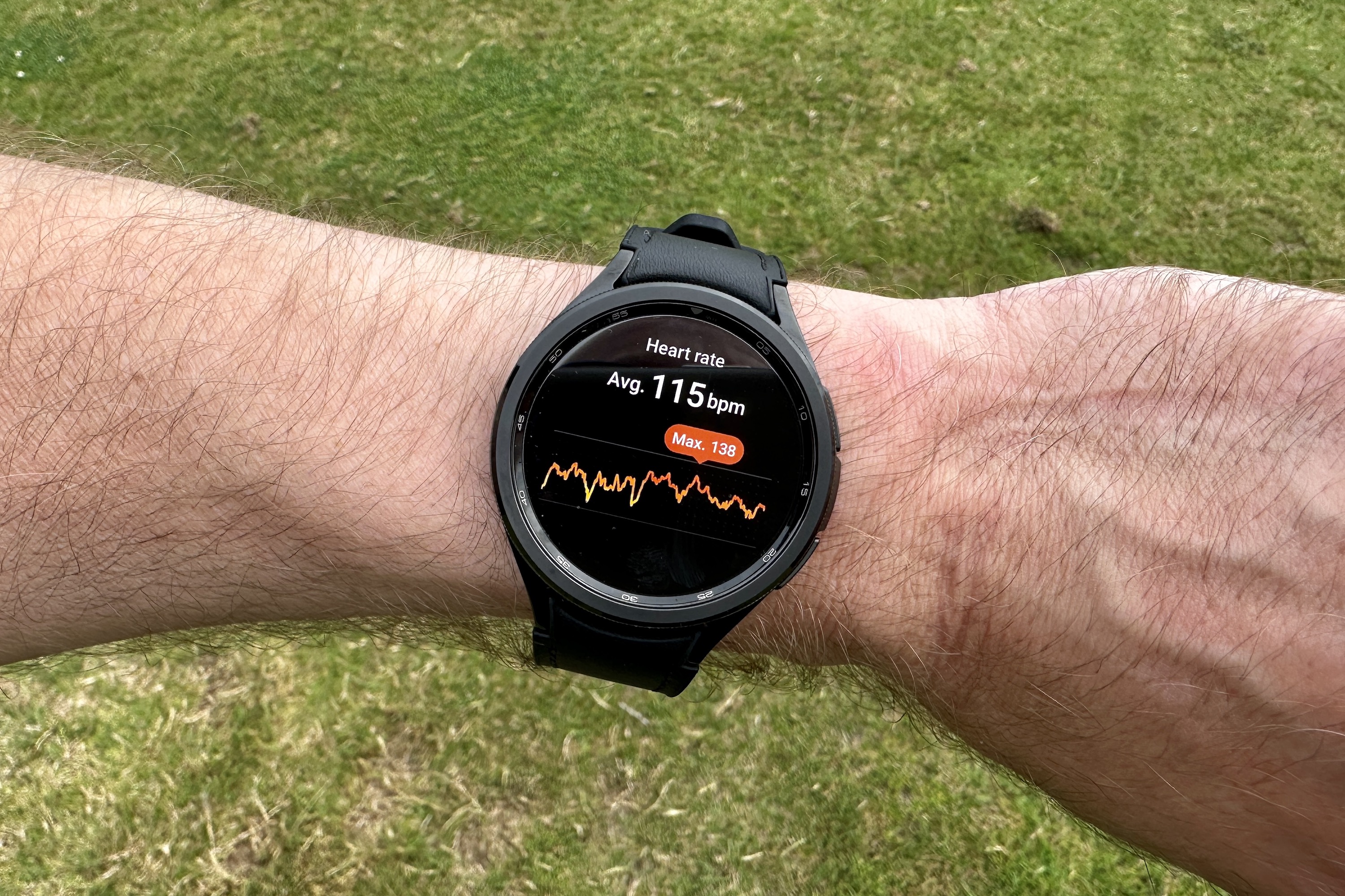 Galaxy watch active best sale 2 heart rate settings