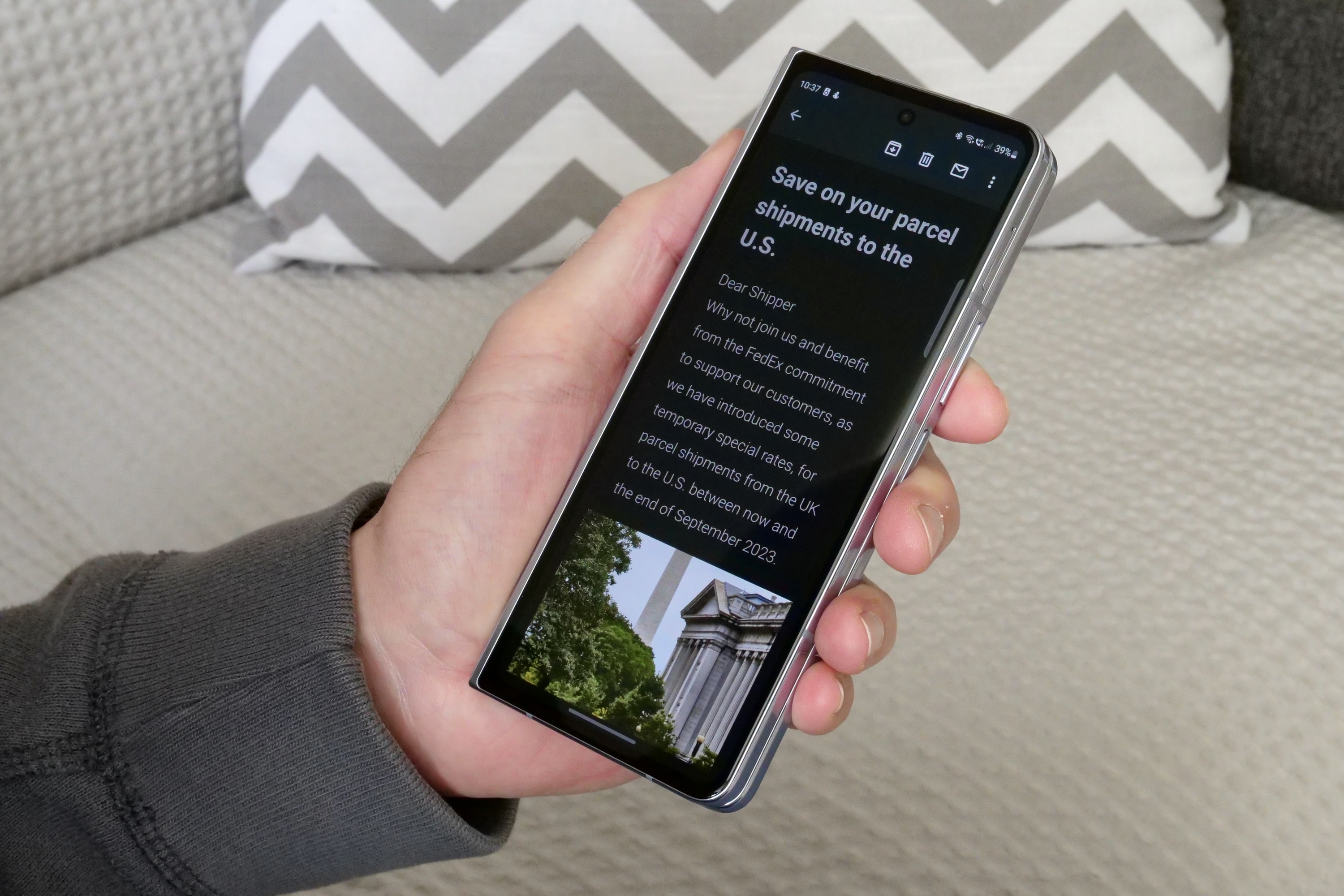 Samsung Galaxy Z Fold 5 review the best foldable of its kind