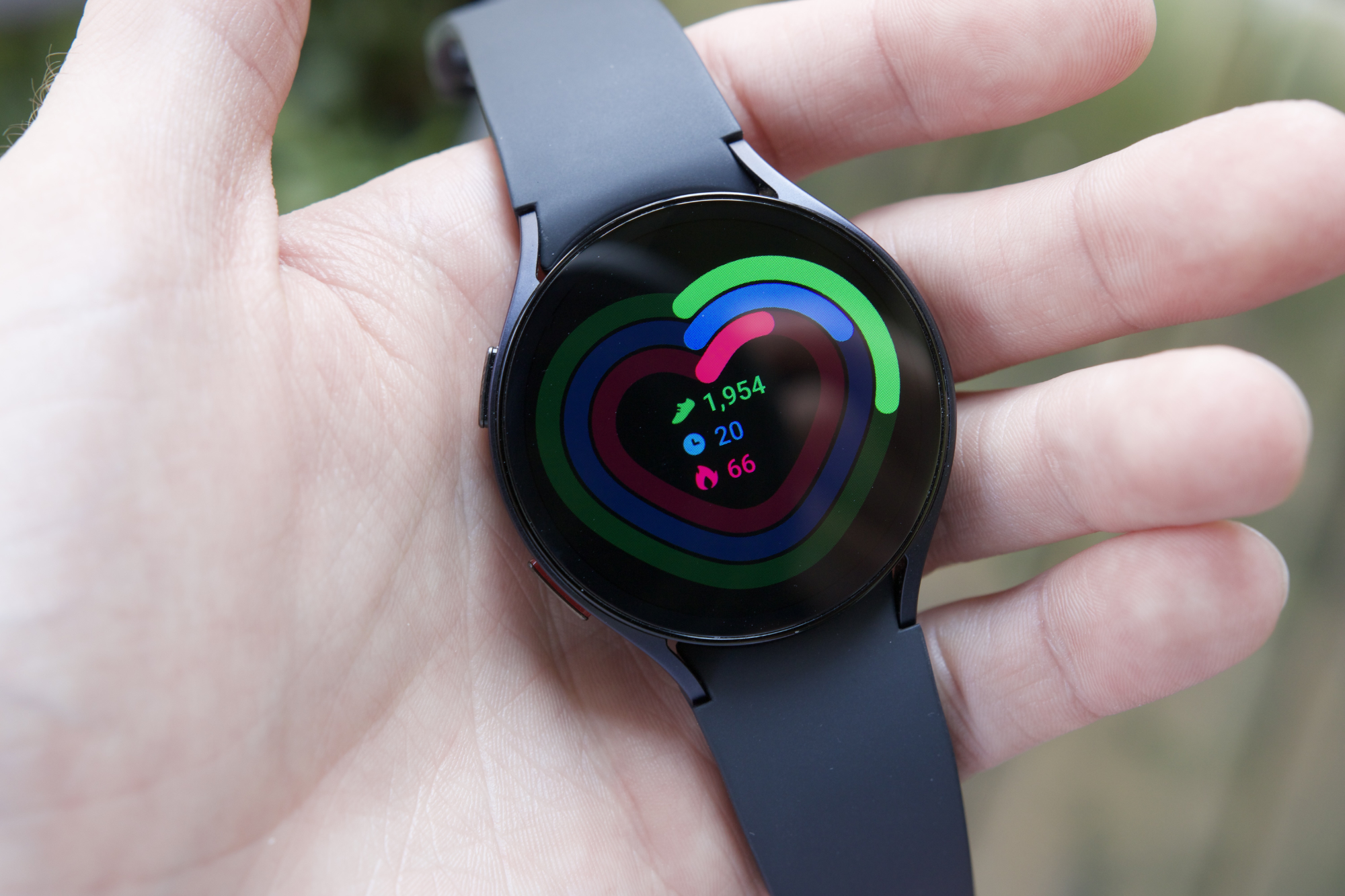 Widget Samsung Health en el Galaxy Watch 6.