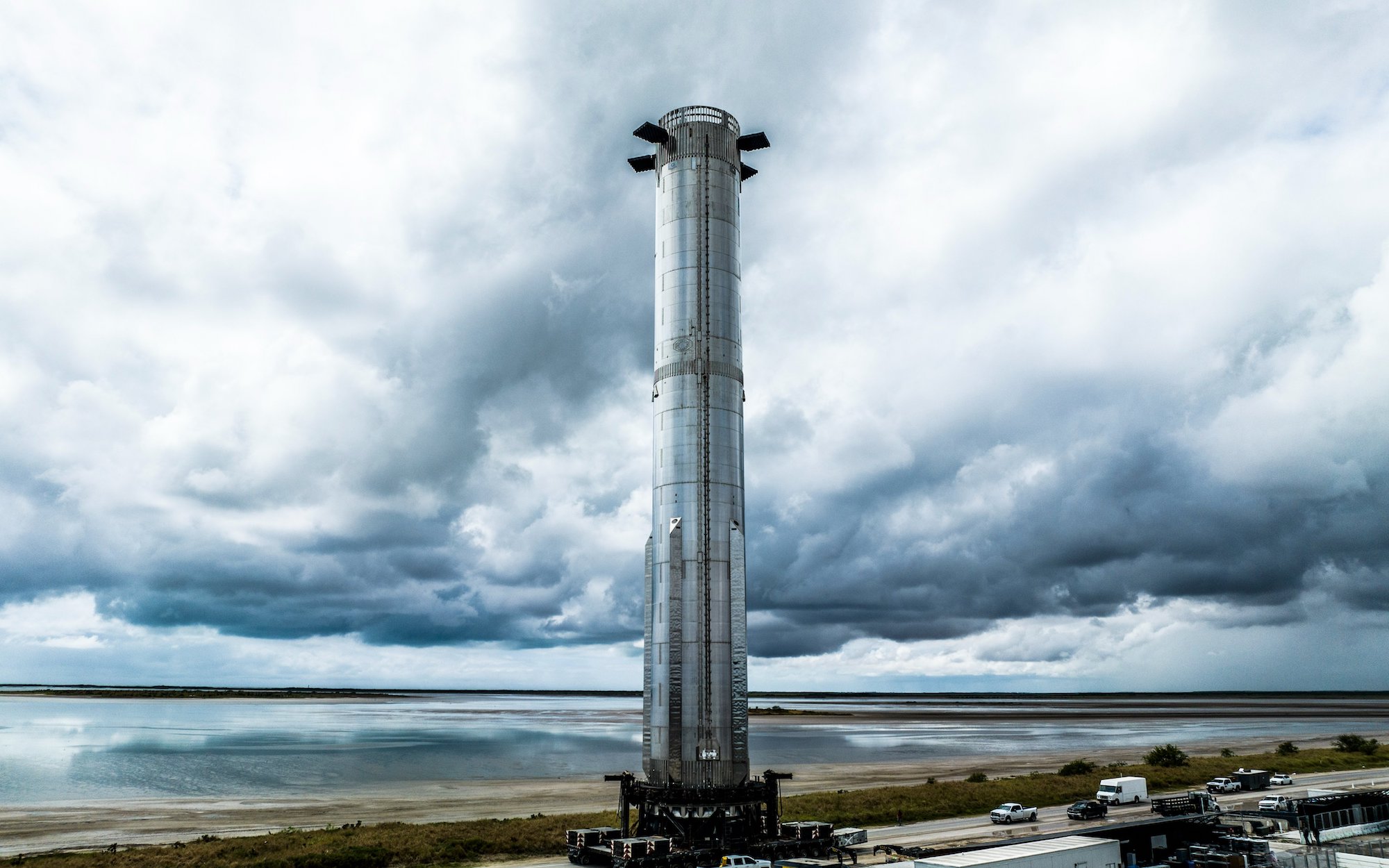 SpaceX Images Show Its Super Heavy Rocket Back On Launchpad | Digital ...