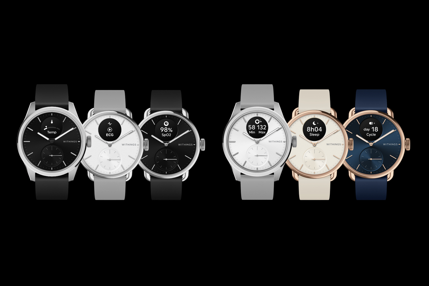 Withings launches two new hybrid smartwatches with enhanced
