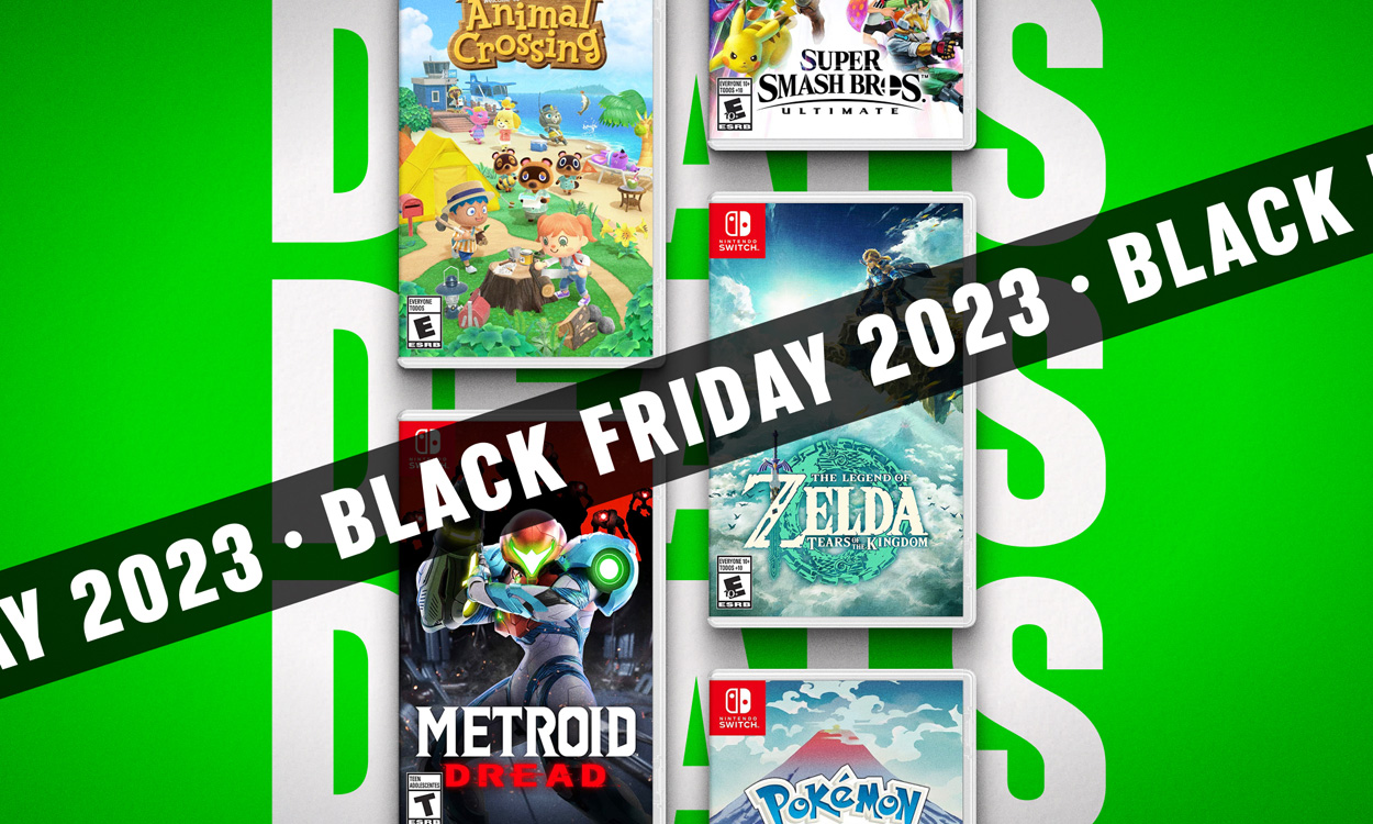 Bästa Nintendo Switch Black Fridayerbjudanden konsol, spel, tillbehör